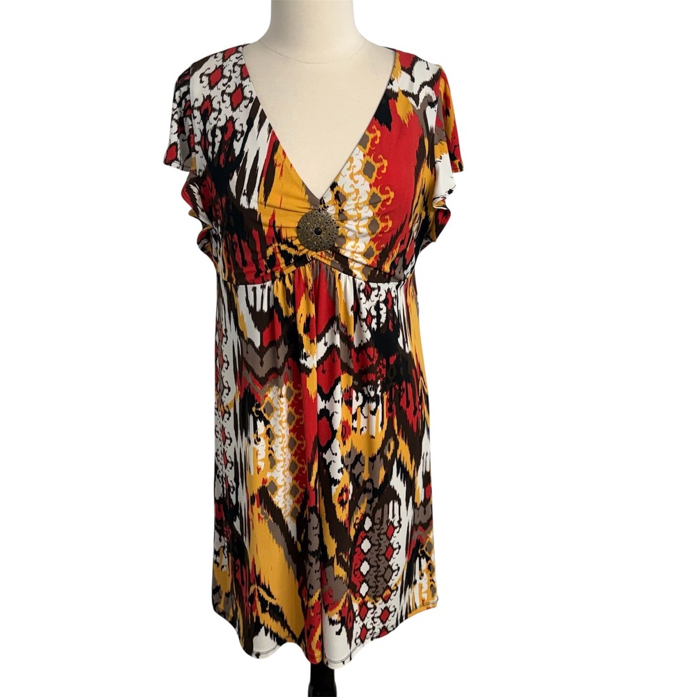 Valerie Stevens Women's Flattering Empire Waist Dress